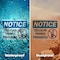 Signmission OSHA Notice Decal - Cellular Phones Prohibited with Graphic, 24 in W x Rectangle, Vinyl Decal OS-2PACK-NS-D-1824-L-19527 - alternate 2